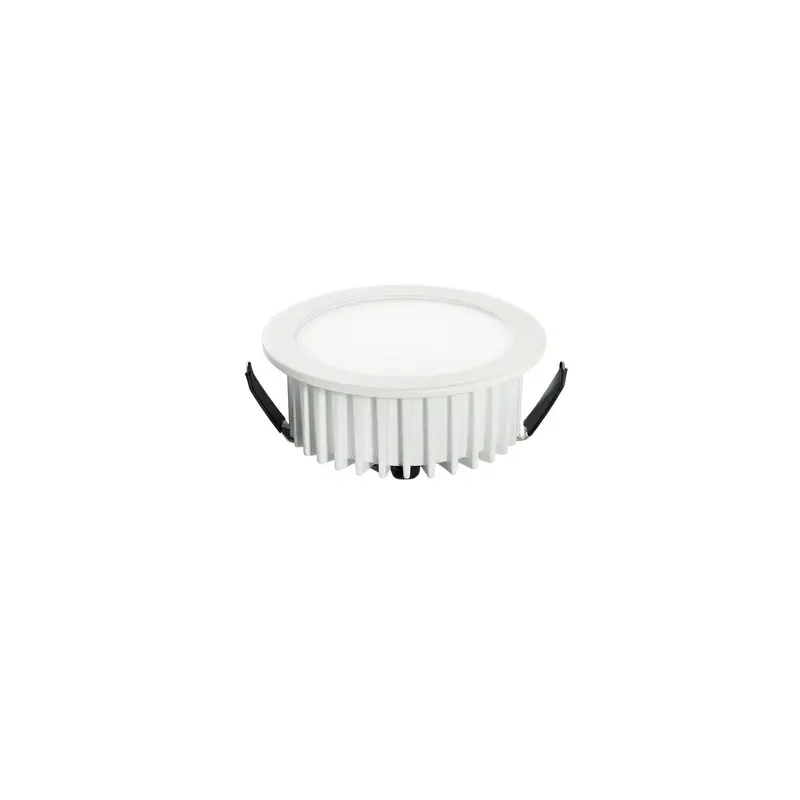 Faretto ad incasso LED FUSION in alluminio bianco con driver integrato 5W 4000K (luce naturale)