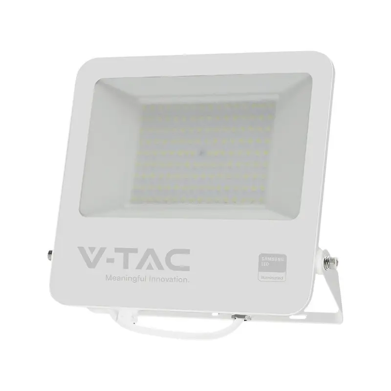 Faro LED V-TAC SMD Chip Samsung 100W Cavo 1m Colore Bianco 6400K IP65 23443