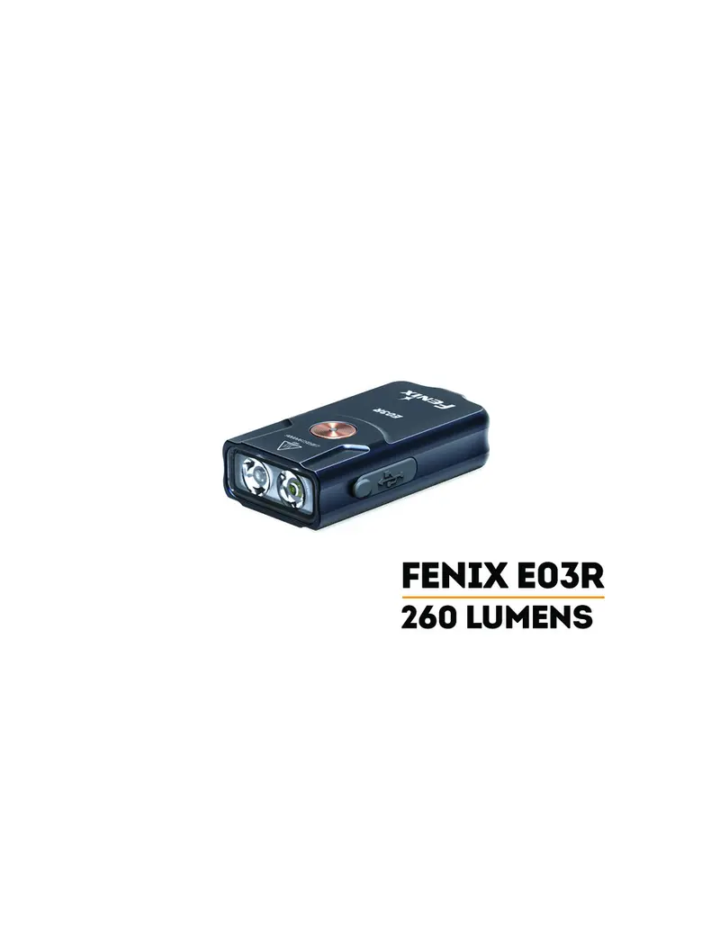 Fenix all-metal flash light tascabile