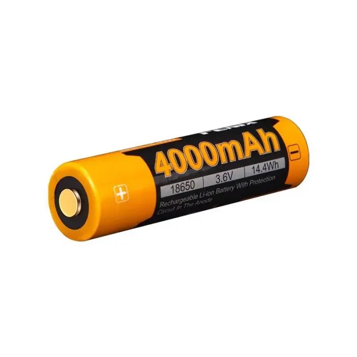Fenix batteria ric. 4000 mAh 18650