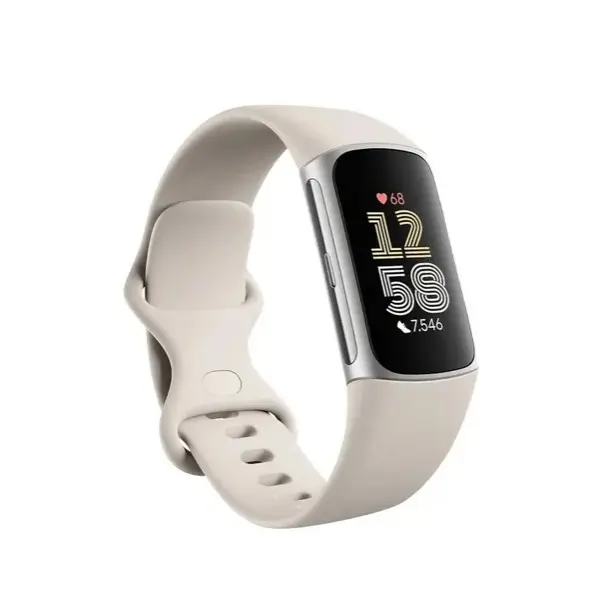 Fitbit Charge 6 Fitness-Tracker Porcelain