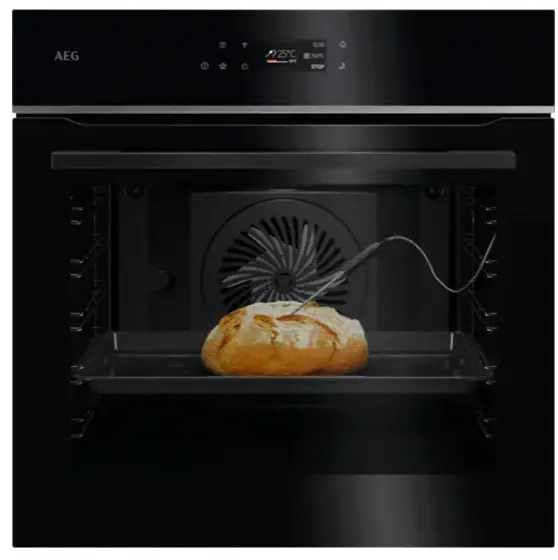 Forno Pirolitico Wi-Fi Nero AEG 7000 MealAssist