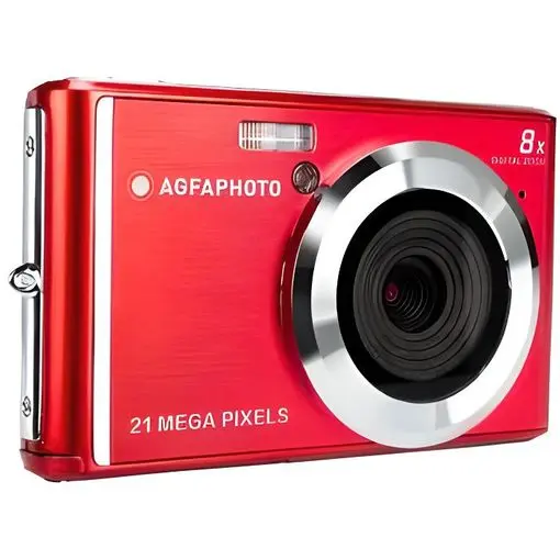 Fotocamera Digitale Rossa | Agfa DC5200 | 5MP Retro Compatta