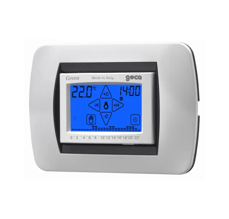 GECA GREEN Cronotermostato bianco touch screen da incasso 35282239