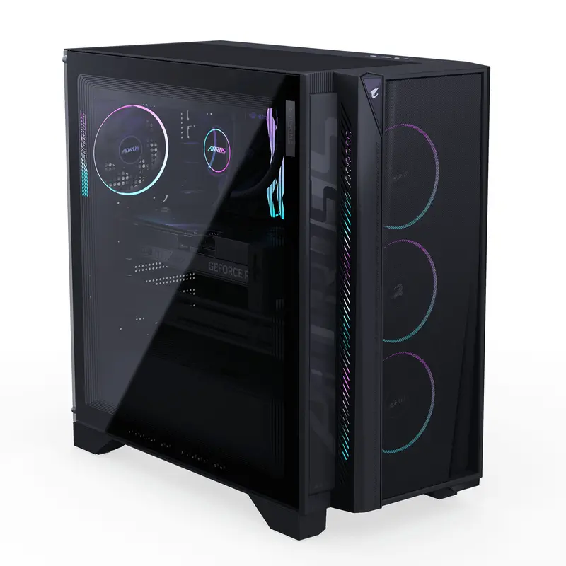 GIGABYTE AORUS PRIME 5 Gaming Desktop PC - AMD Ryzen 7 9800X3D, RTX 5080 16G, 32GB DDR5-SDRAM, 2000GB SSD, Windows 11 Home