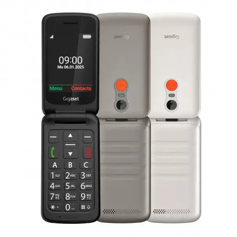 GIGASET GL595 Grey Titanium è il telefono cordless ideale