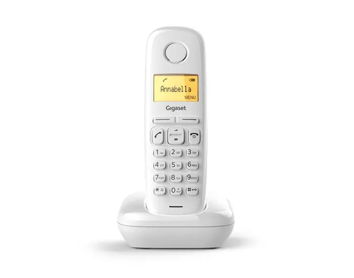 GIGASET WIRELESS PHONE A170 WHITE (S30852-H2802-D202)