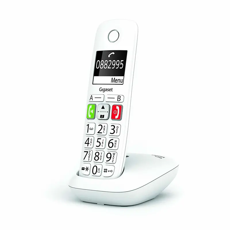 GIGASET WIRELESS PHONE E290 WHITE (S30852-H2901-D202)