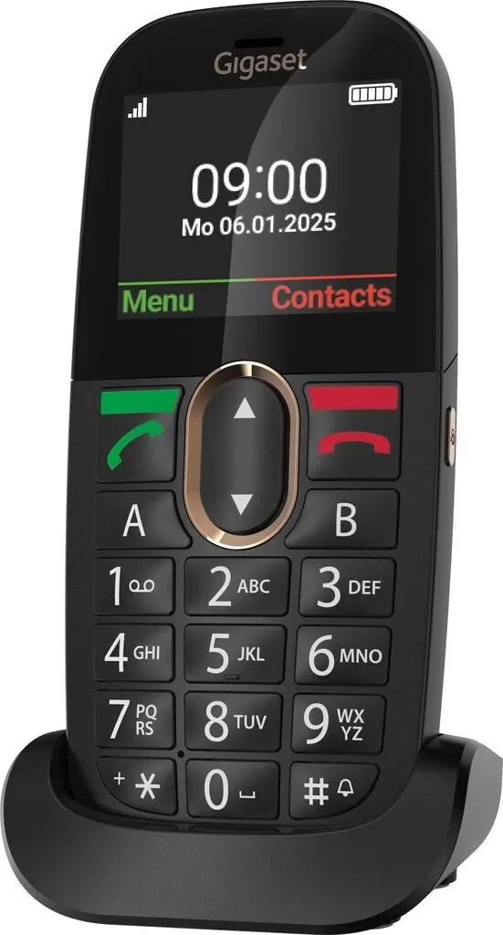 GIGASET WIRELESS PHONE GL695 BLACK (S30853-H1234-R101)