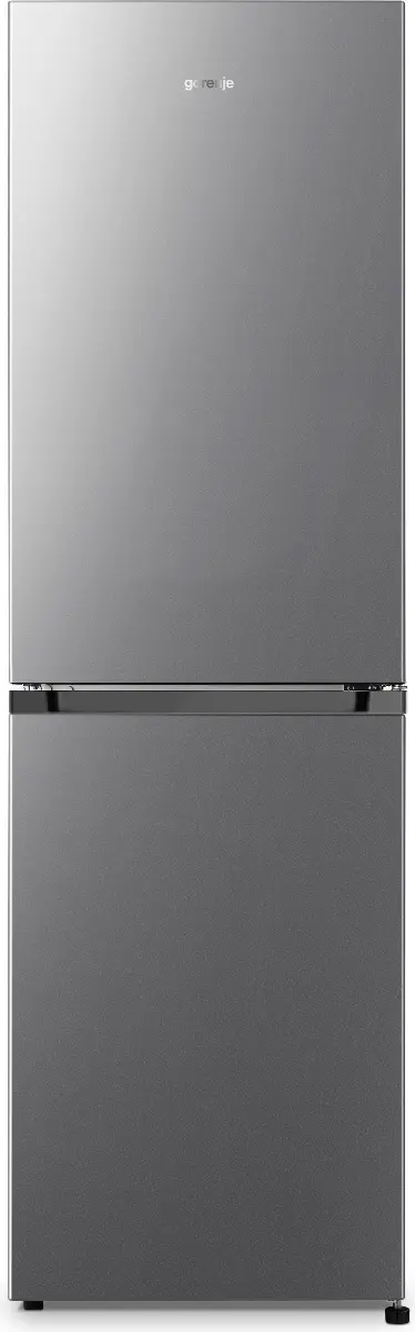 Gorenje NRK418DCS4 Libera installazione 256 L Grigio, Metallico
