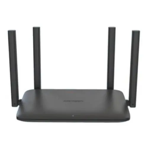 HIKVISION ROUTER WIFI 6 5GHZ 1201MBPS + 2.4GHZ 300MBPS 3X1000MBPS LAN PORT 1X1000MBPS WAN PORT