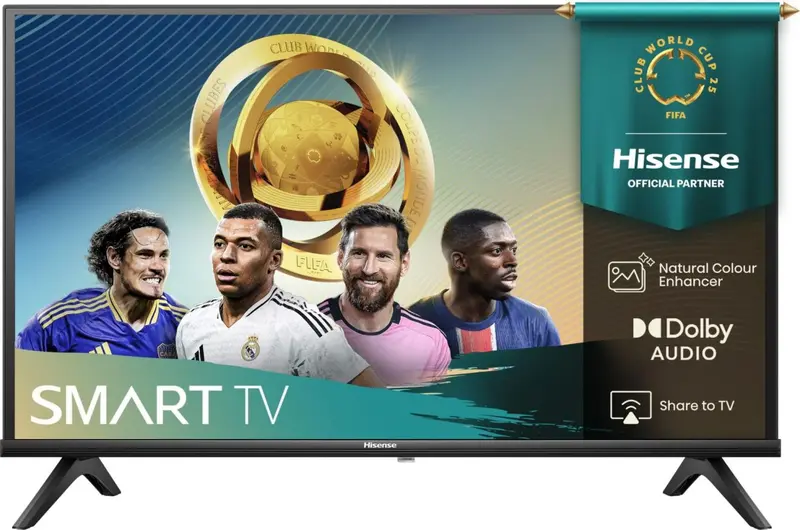 Hisense 40E4QT 101,6 cm (40") Full HD Smart TV Wi-Fi Nero