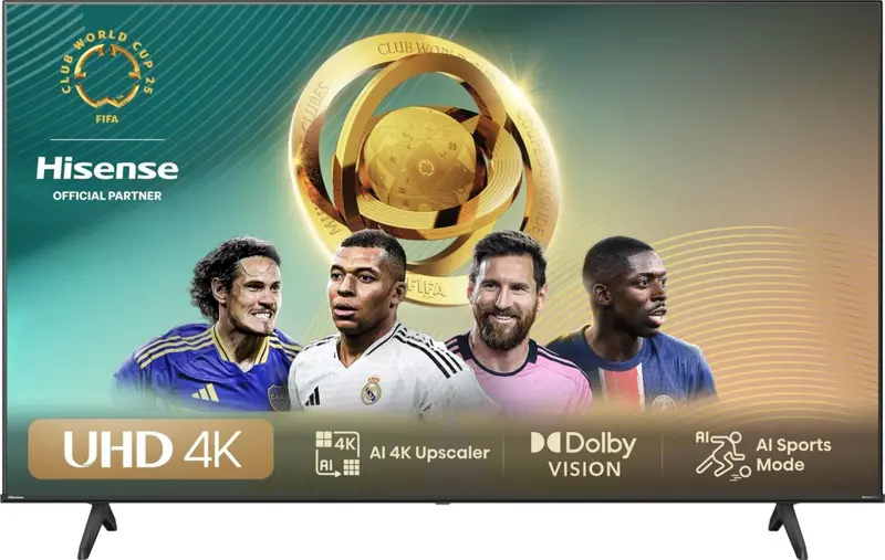 Hisense 50E6NT 127 cm (50") 4K Ultra HD Smart TV Wi-Fi Nero 300 cd/m²