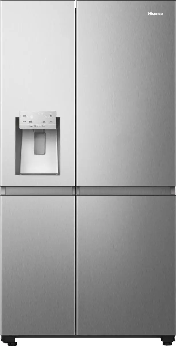Hisense RS818N4TIC frigorifero side-by-side Libera installazione 632 L Acciaio inox