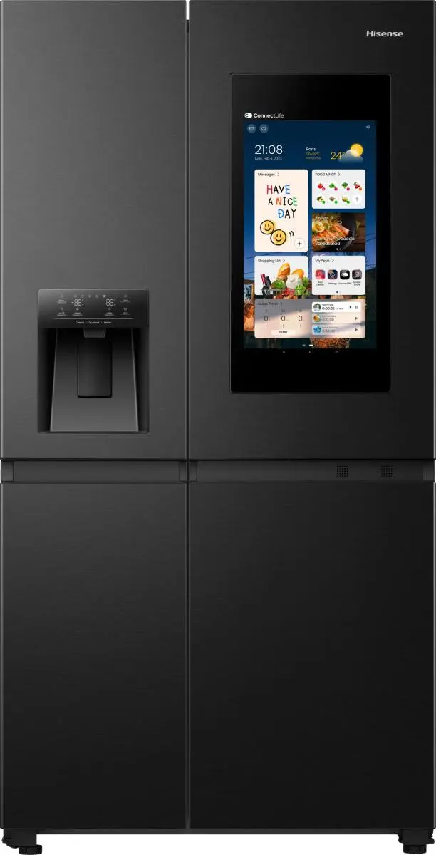 Hisense RS9P628GPFE frigorifero side-by-side Libera installazione 614 L Nero