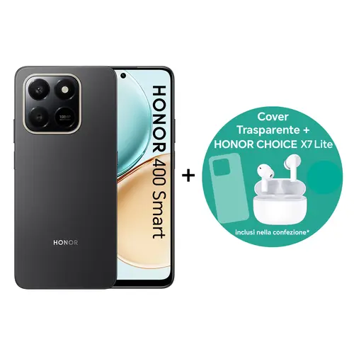 HONOR SMARTPHONE 400 SMART 8 256GB BK+X7 LIT WH+CASE
