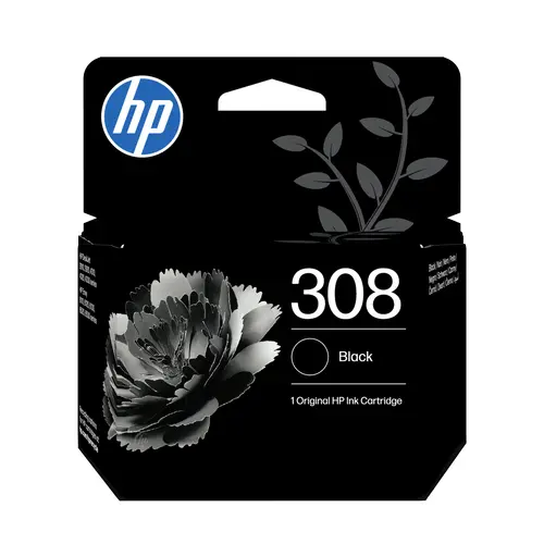 HP CARTUCCIA DI INCHIOSTRO 308 NERO, ORIGINALE