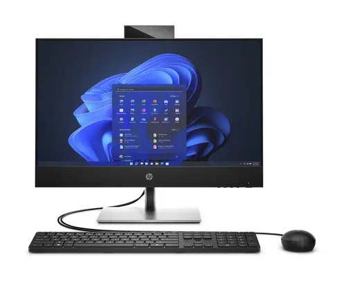 HP ProOne 440 G9 Intel® Core™ i3 i3-13100T 60,5 cm (23.8") 1920 x 1080 Pixel Touch screen PC All-in-one 16 GB DDR4-SDRAM 512 GB SSD Windows 11 Pro Wi-Fi 6E (802.11ax) Nero, Argento