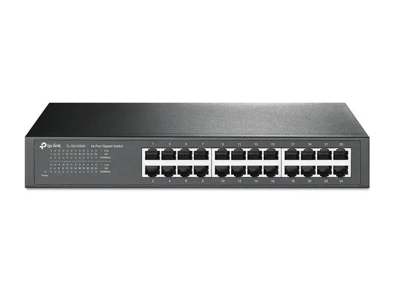 HUB SWITCH 24 PORTE GIGABIT PN