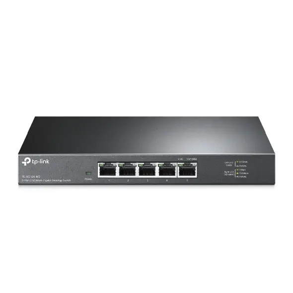 HUB SWITCH 5 PORTE 2.5 GIGABIT METAL PN