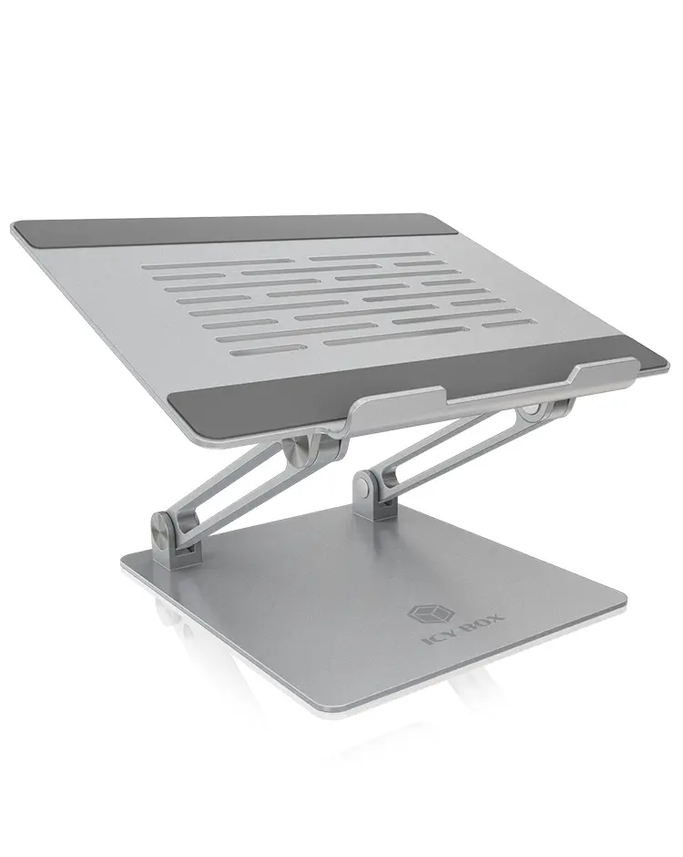ICY BOX IB-NH300 Supporto per computer portatile Argento 43,2 cm (17")