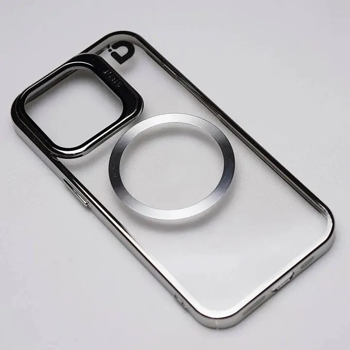 IDUDE COVER TANK MAGSAFE CRYSTAL IPHONE 12 - 12 PRO SILVER