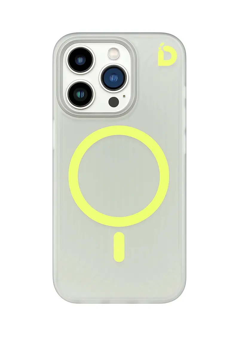 IDUDE COVER TANK MAGSAFE NEON IPHONE 14 GIALLO