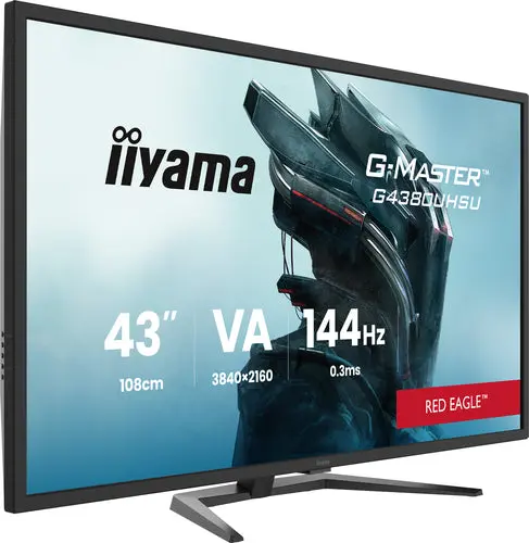 iiyama G-MASTER G4380UHSU-B2 Monitor PC 108 cm (42.5") 3840 x 2160 Pixel 4K Ultra HD LED Nero