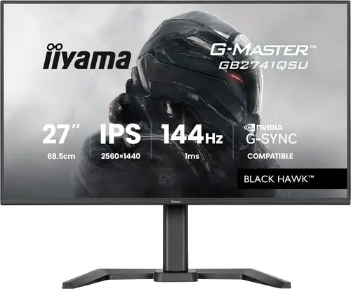 iiyama G-MASTER GB2741QSU-B1 Monitor PC 68,6 cm (27") 2560 x 1440 Pixel 4K Ultra HD LED Nero