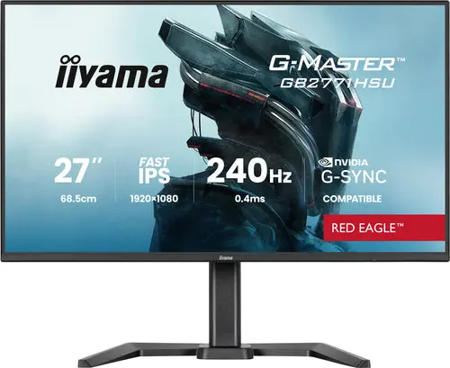 iiyama G-MASTER GB2771HSU-B1 Monitor PC 68,6 cm (27") 1920 x 1080 Pixel Full HD Nero