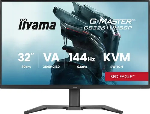 iiyama G-MASTER GB3261UHSCP-B1 Monitor PC 80 cm (31.5") 3840 x 2160 Pixel 4K Ultra HD LED Nero