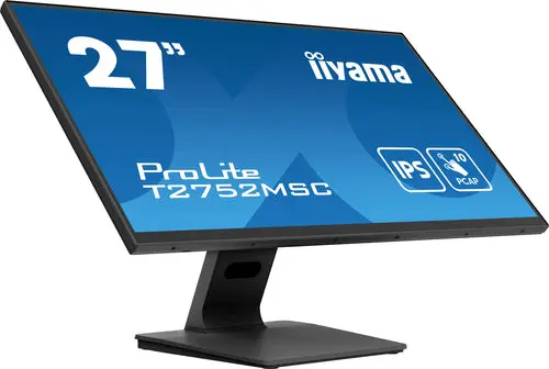 iiyama ProLite T2752MSC-B1 Monitor PC 68,6 cm (27") 1920 x 1080 Pixel Full HD LED Touch screen Nero