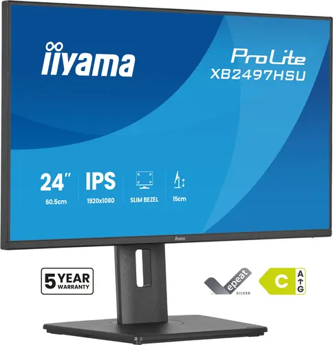 iiyama ProLite XB2497HSU-B1 24" FHD IPS 16