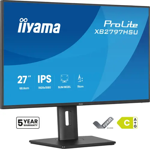 iiyama ProLite XB2797HSU-B1 27" FHD Business IPS 16