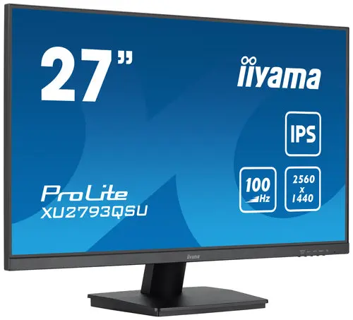 iiyama ProLite XU2793QSU-B7 Monitor PC 68,6 cm (27") 2560 x 1440 Pixel Quad HD LED Nero