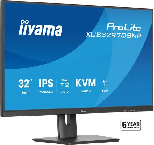 iiyama ProLite XUB3297QSNP-B1 81.3cm (32") QHD Business 16