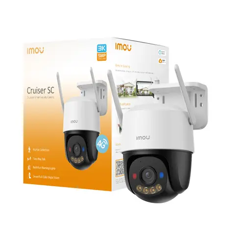 IMOU CRUISER SC 4G 2K TELECAMERA OUTDOOR 3MP 2K, PAN/TILT, VISIONE NOTTURNA A COLORI, SMART TRACK