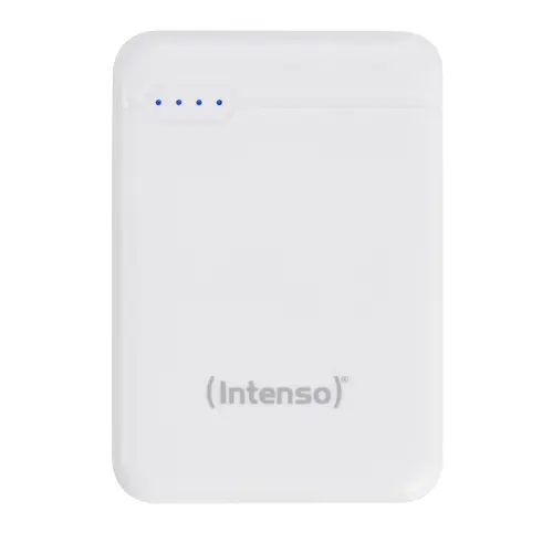 INTENSO POWER BANK 5000MAH USB A+TYPE C 5V-2.1A MICRO USB+TYPE C 5V-2.1A WHITE