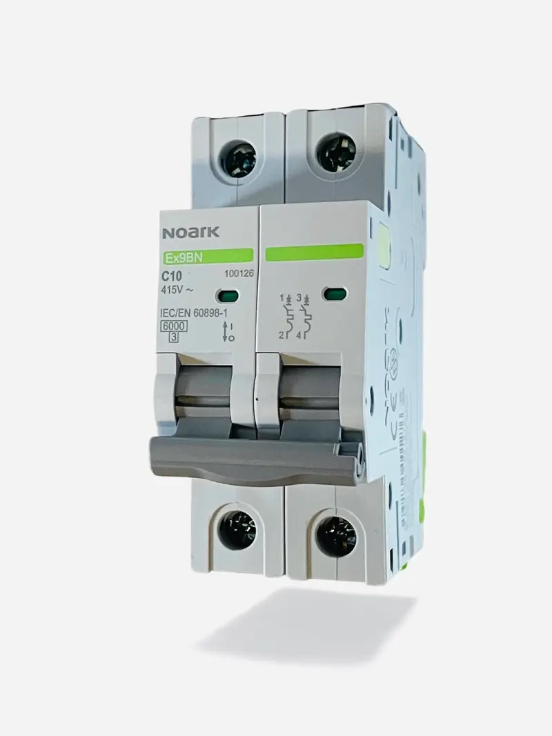 Interruttore Automatico magnetotermico Bipolare Ex9BN 2P 10A 6K Noark 100126