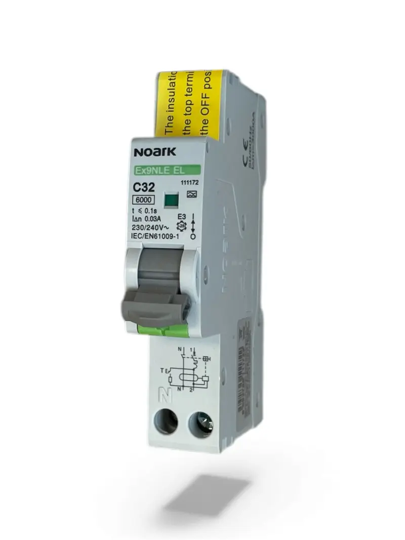 Interruttore magnetotermico differenziale Ex9NLE EL 1PN C32 30mA TIPO A a un modulo 6K 111172