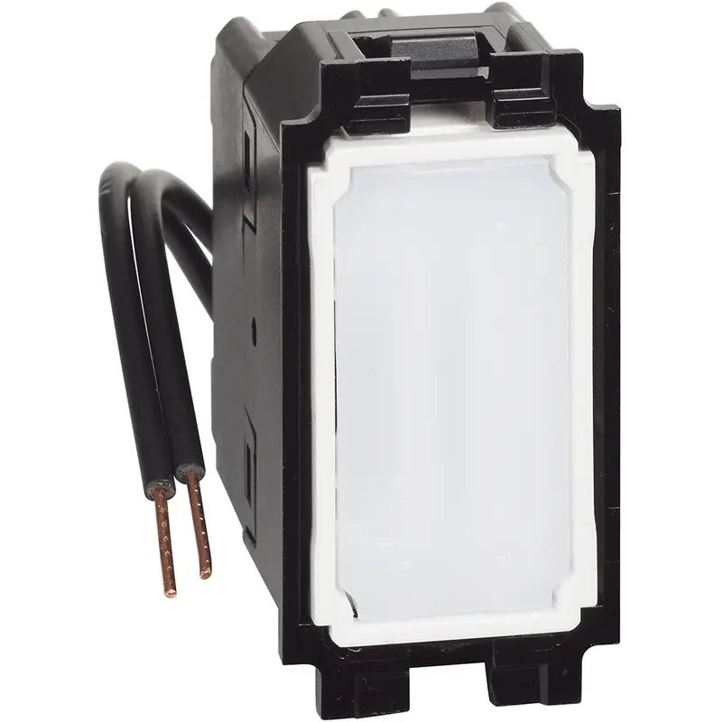 Invertitore illuminato con LED blu Bticino Living Now K4004LB