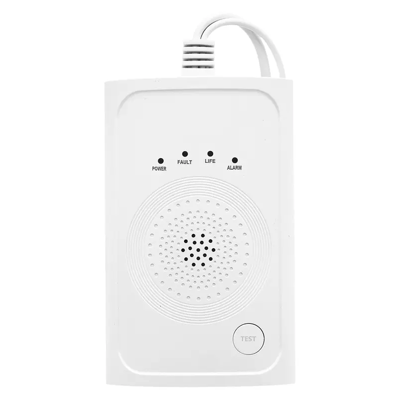 iSnatch Rilevatore di Gas Metano e GPL conforme alla normativa EN50194-1 con allarme sonoro 85db e visivo, sensore con durata di 5 anni per fughe di gas naturale, propano, butano