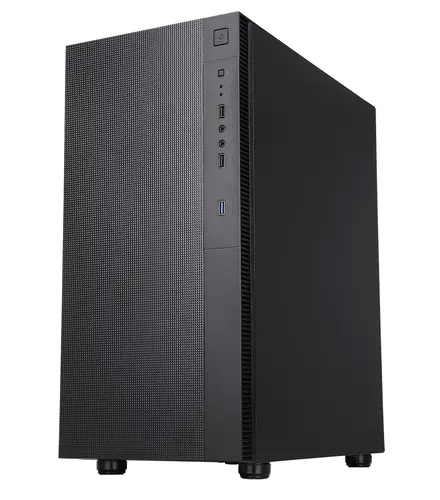 ITEK CASE SYLENT MIDDLE TOWER, PSU 500W 80+ EFF, 2XUSB3, 3X12CM FAN, RIVEST FONOASSORBENTE