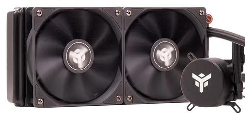 ITEK DISSIPATORE A LIQUIDO ICECORE 240 - 240MM SKT UNIVERSALE PWM BLACK FAN