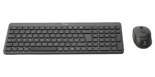 ITEK TASTIERA + MOUSE DEC WS01 WIRELESS 2.4G BLUETOOTH MOUSE OTTICO 1600DPI TASTIERA LOW