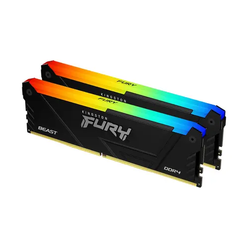 KINGSTON RAM FURY BEAST RGB DIMM 32GB (2X16GB) DDR4 3600MHZ CL18