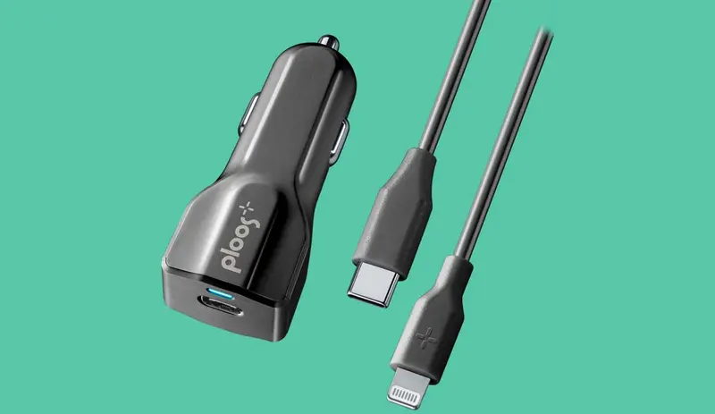 Kit caricabatterie da auto 20 W USB-c + lighting apple