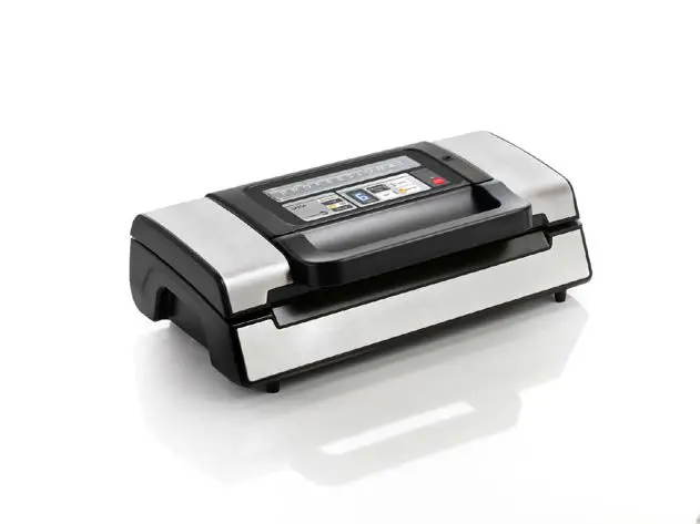 LAICA VACUUM MACHINE 20 L/MIN DOUBLE PUMP BLACK-SILVER VT31200