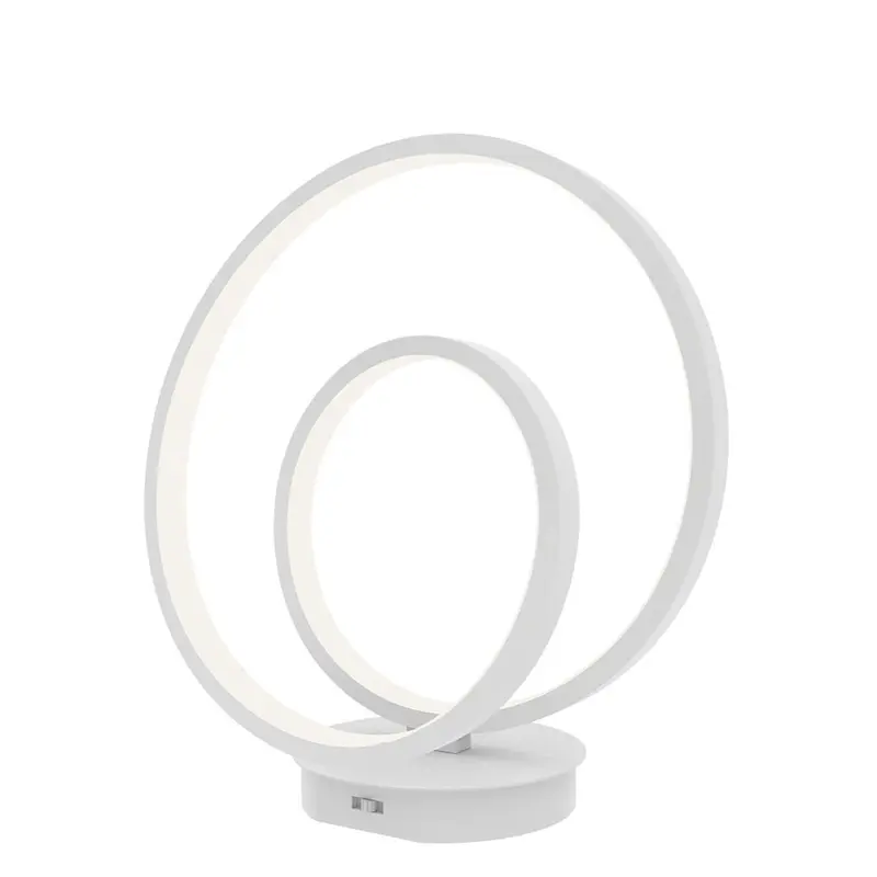 Lampada da tavolo LED LIEVE in alluminio bianco CCT LED-LIEVE-L-BCO