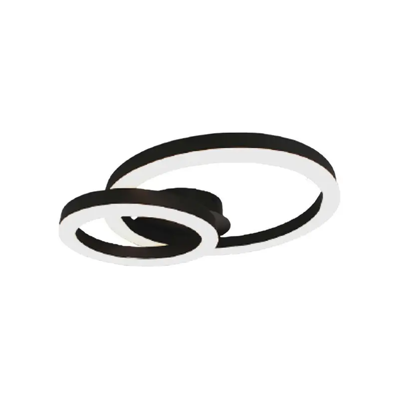 Lampadario V-TAC LED a Plafone 20W dal Design Moderno a due Anelli D